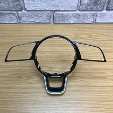 Genuine Audi RS3, S3, A3 8V Steering Wheel Trim 8W0419689A. Gloss Black.   12A1