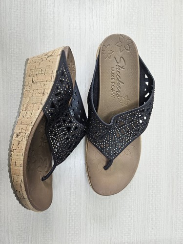 Skechers luxe foam brown - foam,