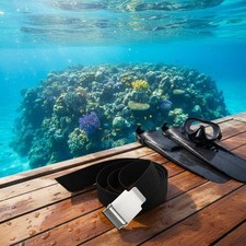 Freediving weight belt nylon - freediving,