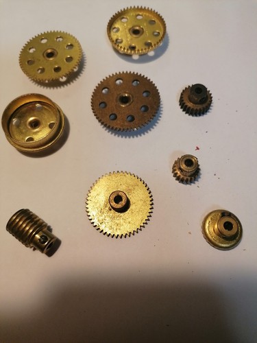 Job lot meccano gears - lot, as