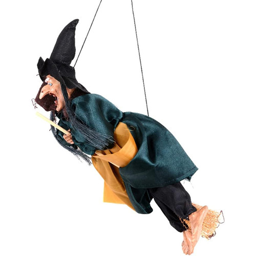 Green halloween led cackling - led,
