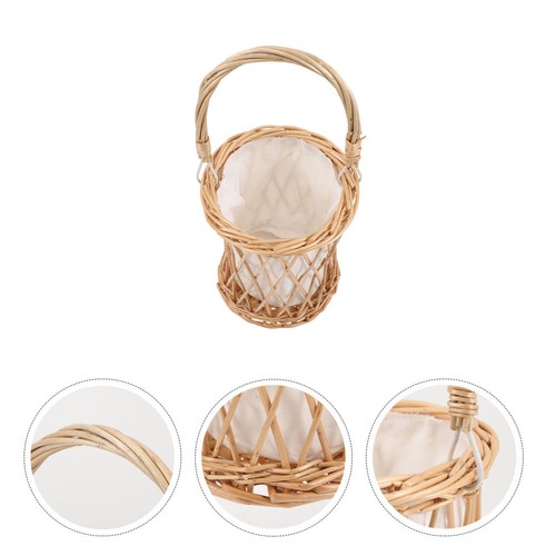 Wall hanging woven basket for - basket,