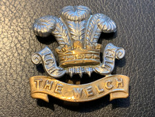 Welch Regiment  Cap Badge