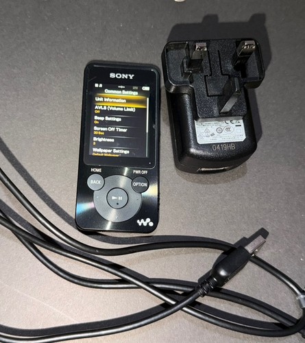 Sony walkman nwz e585 black - walkman,