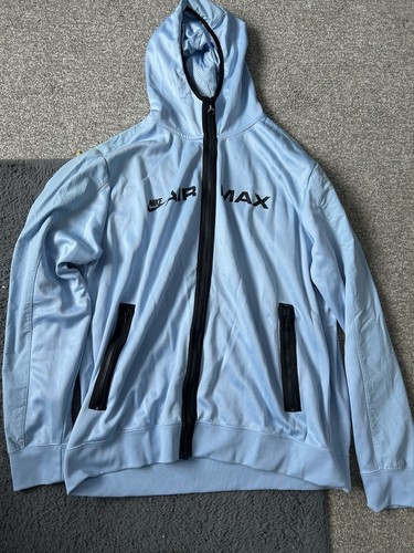 Nike men blue hooded - blue, zip