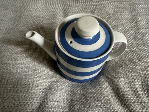 Cornishware green teapot - cornishware, t.g.