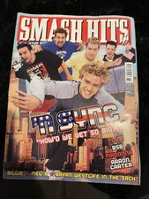 Smash Hits Sept 6 2000 Fortnightly British Original Vintage Music Magazine NSync