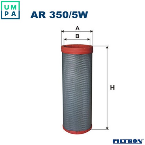 Secondary air filter - air, ar
