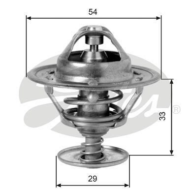 Gates thermostat for nissan - thermostat,