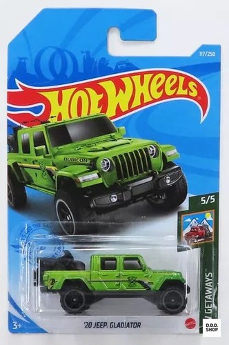 Jeep gladiator green - 1/64,