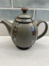 Denby Stoneware 2. pints Marrakesh  Large Tea/Coffee pot.  7.5 inch tall  