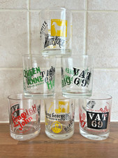 Whisky Glasses Tumblers Vat 69