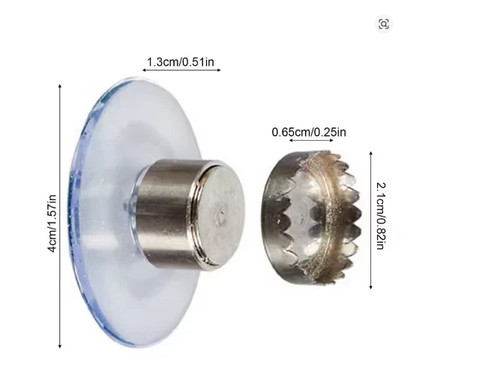 Magnetic soap holder suction - holder,