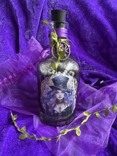 Long Black Matches In Bottle -Spells & Candle Lighting Purple Witch Wiccan Altar