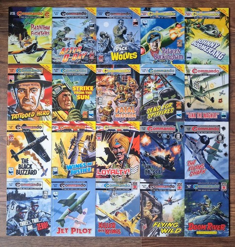 Commando comics job lot bundle - job,