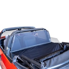 Wind deflector fits a Ford Escort ALD ALF windblocker 1986-1990 -  Black