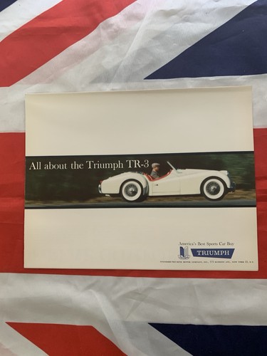 Triumph tr3 sales brochure - tr3,