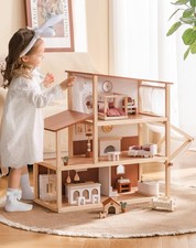 ROBUD Wooden Dolls House