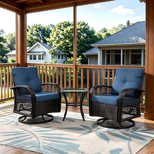 Piece patio furniture set - furniture, set,