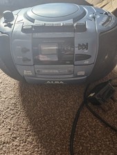 Alba CX532/C AM/FM/CD/Cassette Compact Portable Boom Box 