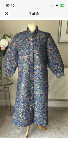 Vintage dressing gown - , duster