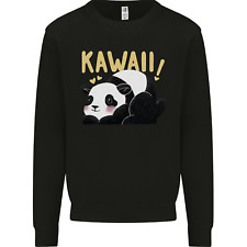 Kawaii Panda Bear Cute Kids Sweatshirt Jumper