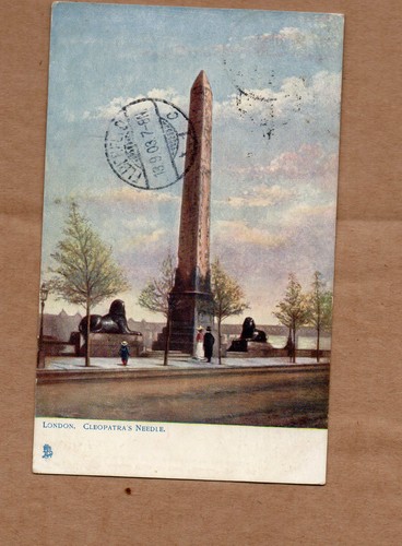 London cleopatras needle - london, a