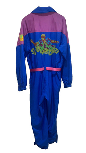 Retro ski suit - retro,