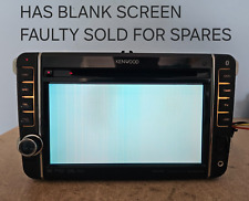 VW KENWOOD DNX520VBT SAT NAV CAR RADIO STEREO CD PLAYER HEAD UNIT FAULTY