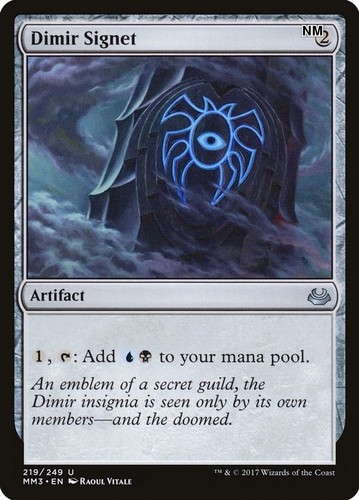 Dimir signet 219 - -, mm3