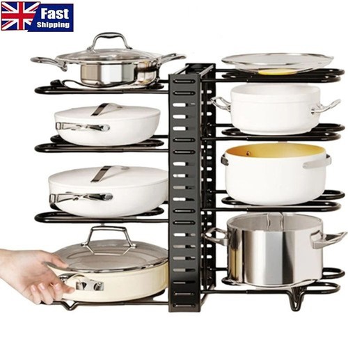 Tiers non slip - pot, rack