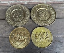 4 Vintage Brass Peerage