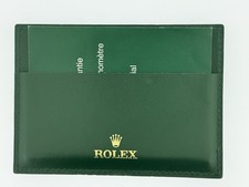 Rolex Green Leather Warranty