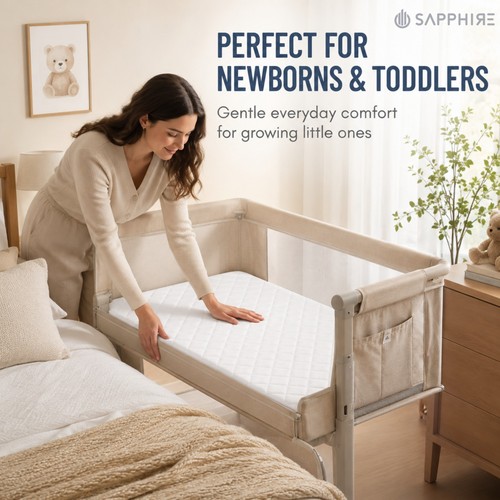 Baby crib mattress quilted - mattress,