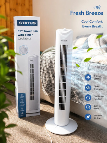 Status inch tower - status, fan,