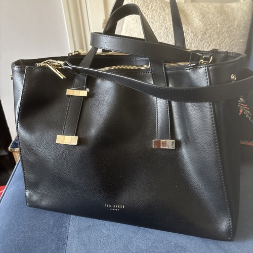 Ted baker black handbag c - baker, v.g.c