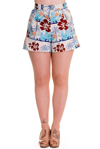 Tiki cotton short - pin, up