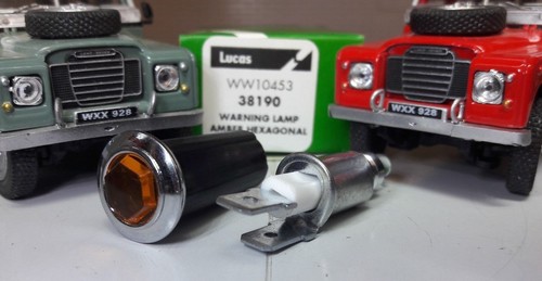 Lucas amber dash - dash, warning