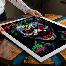 Joker Batman Inspired A3