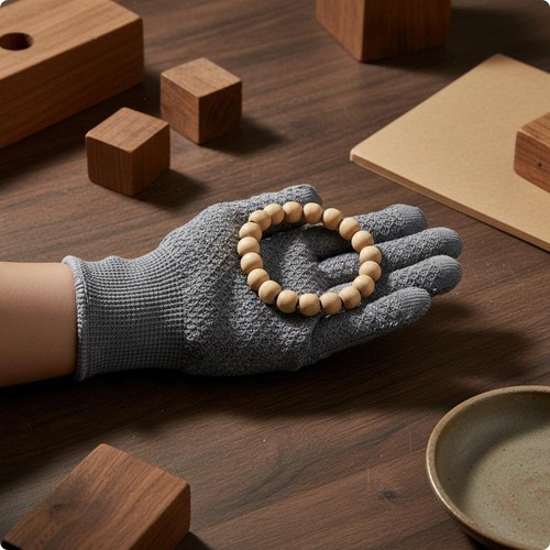 Bead polishing gloves - bead,