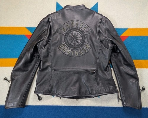 Harley davidson canvas leather - canvas,