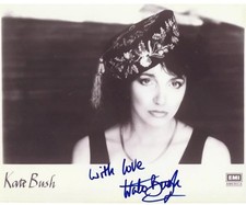Kate Bush Signed Photo