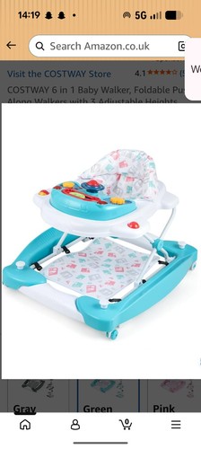 Costway adjustable baby - 6,