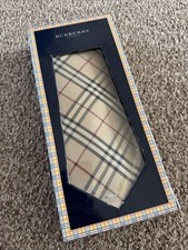 New Boxed Burberry London Tie