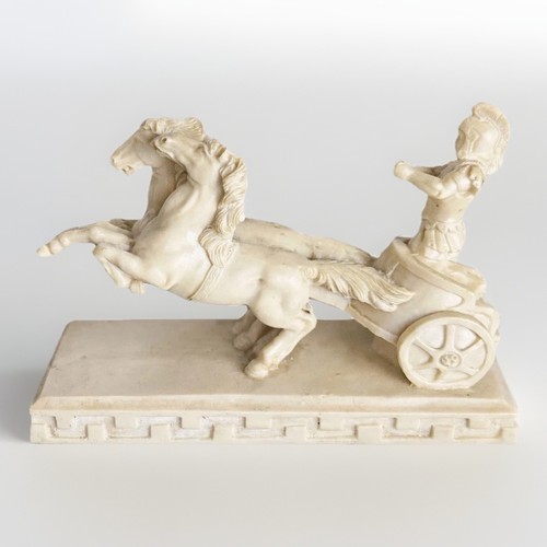 Classical greek chariot horse - classical,