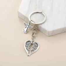Guardian Angel Wings Metal  Keyring Keychain Charm Bag Handbag (Box G3) *