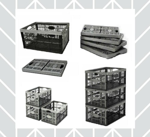 Flat collapsible plastic - flat,