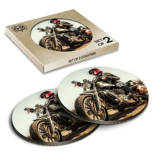 Boxed round coasters - round,