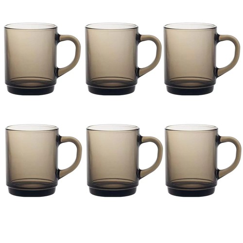 Smoke brown glass tea - smoke,
