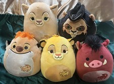 5 Squishmallows Disney Lion